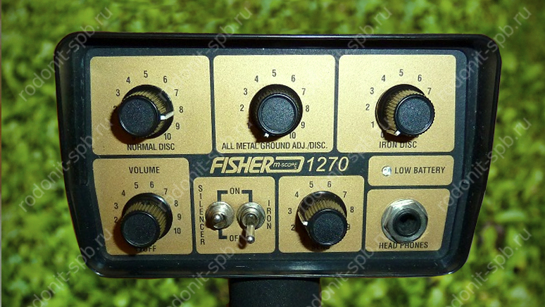 Металлоискатель fisher 1270 (снят с производства) : купить м.