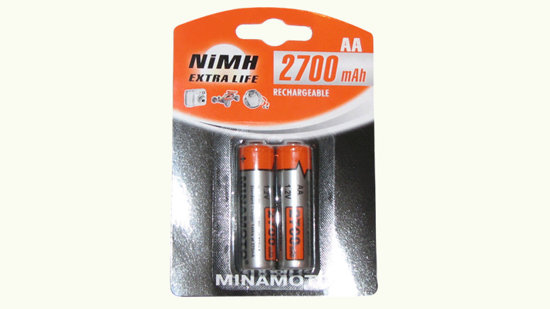   2700mAh Minamoto Ni-Mh 2.