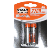   2700mAh Minamoto Ni-Mh 2.